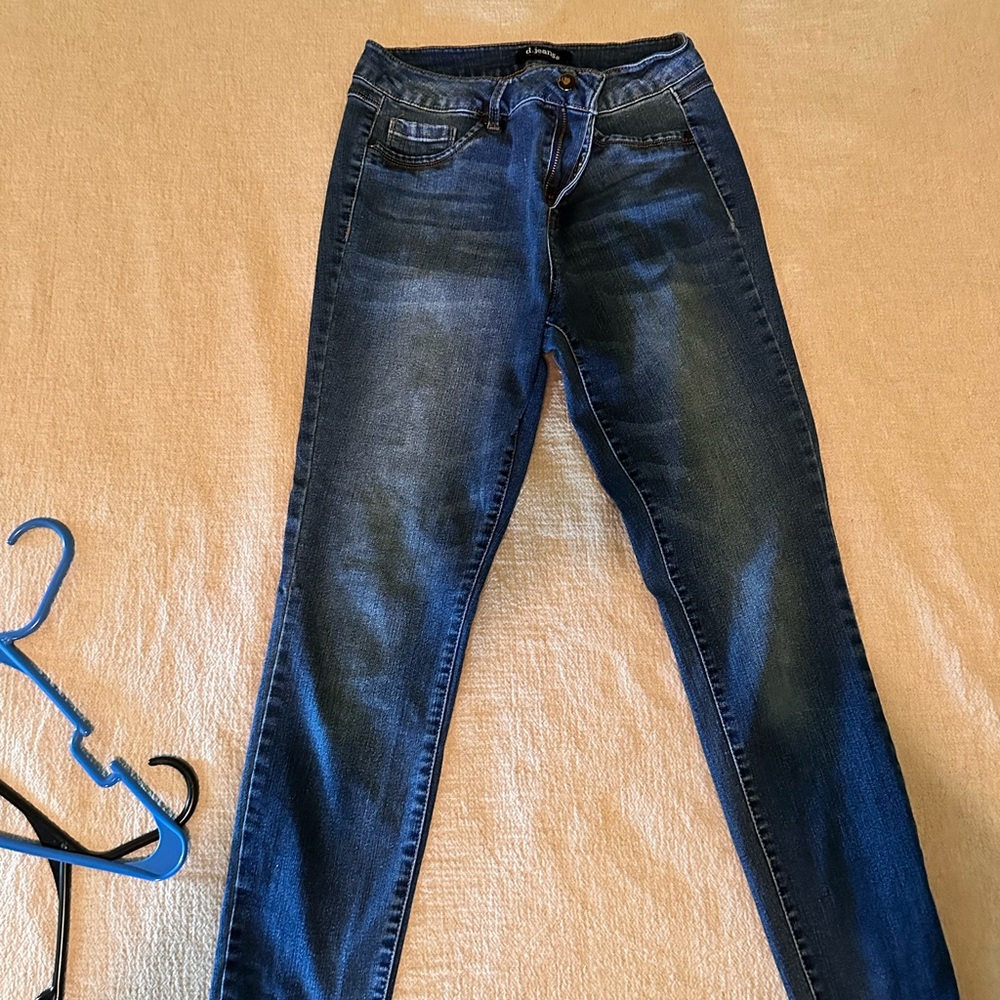d. jeans Blue Skinny Jeans Classic Style